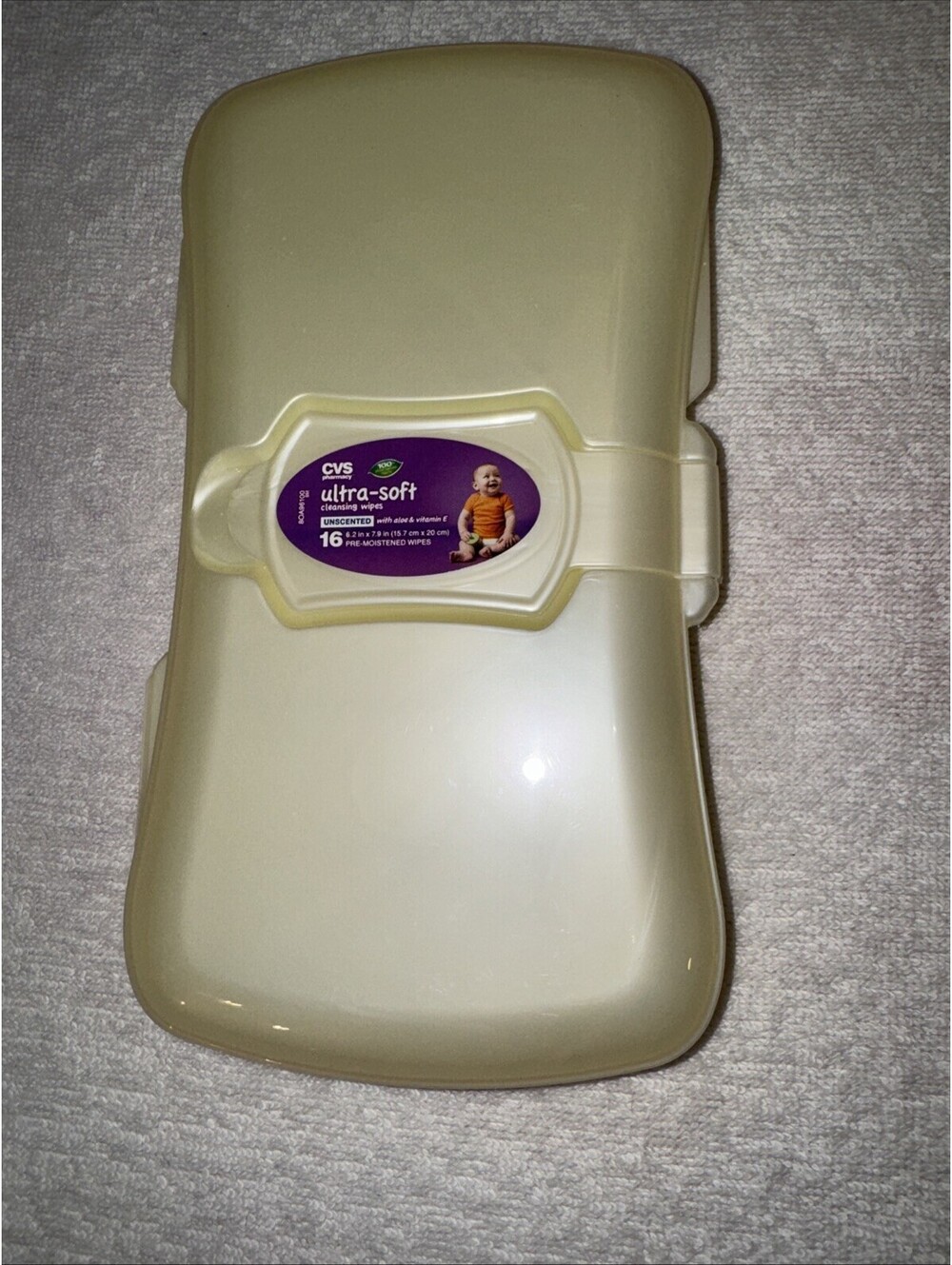 CVS Baby Diaper Wipes Travel Size Case Empty Container